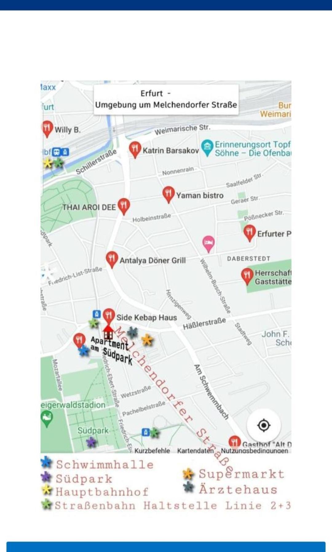 Apartment Am Suedpark Erfurt - Inkl Garten Mit Sitzlounge - Zentrumsnah Εξωτερικό φωτογραφία
